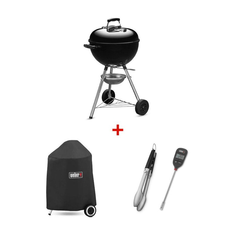 WEBER コンパクトケトルチャコールグリル47cm ＆ FUEL スターターセット