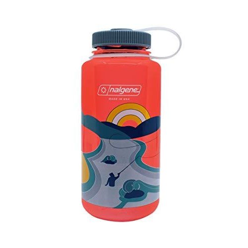 NALGENE ナルゲン 広口1.0L Retro Print ポムグラネイト