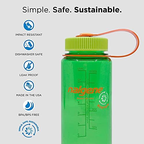 nalgene(ナルゲン) カラーボトル 広口0.5L トライタンボトル クリア 91308