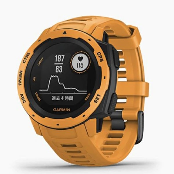 GARMIN ガーミン Instinct Sunburst GPSアウトドアウォッチ 010-02064-42