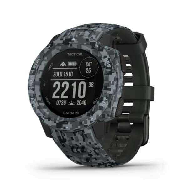 GARMIN ガーミン Instinct Tactical Camo Graphite(インスティンクト タクティカル カモ グラファイト)