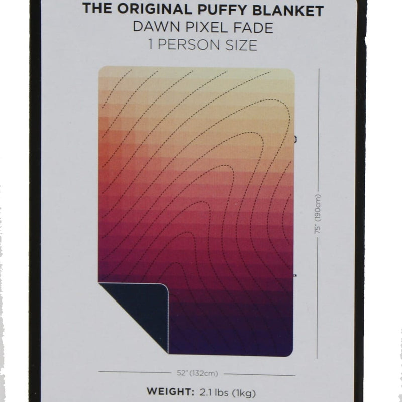 ランプル（Rumpl）ORIGINAL PUFFY Blanket TPPB-DPF-1 キャンプ ブランケット DAWN PIXEL FADE