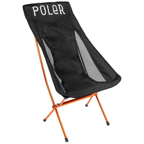 POLER STOWAWAY CHAIR アウトドアチェア BLACK