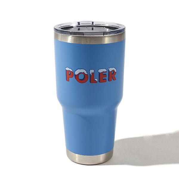 POLER 30OZ TUMBLER POP BLUE