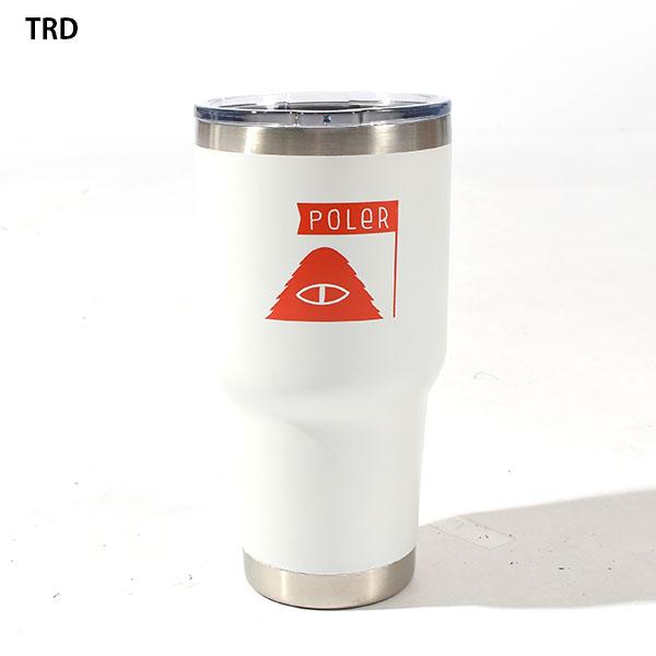 POLER 30OZ TUMBLER TRD WHITE