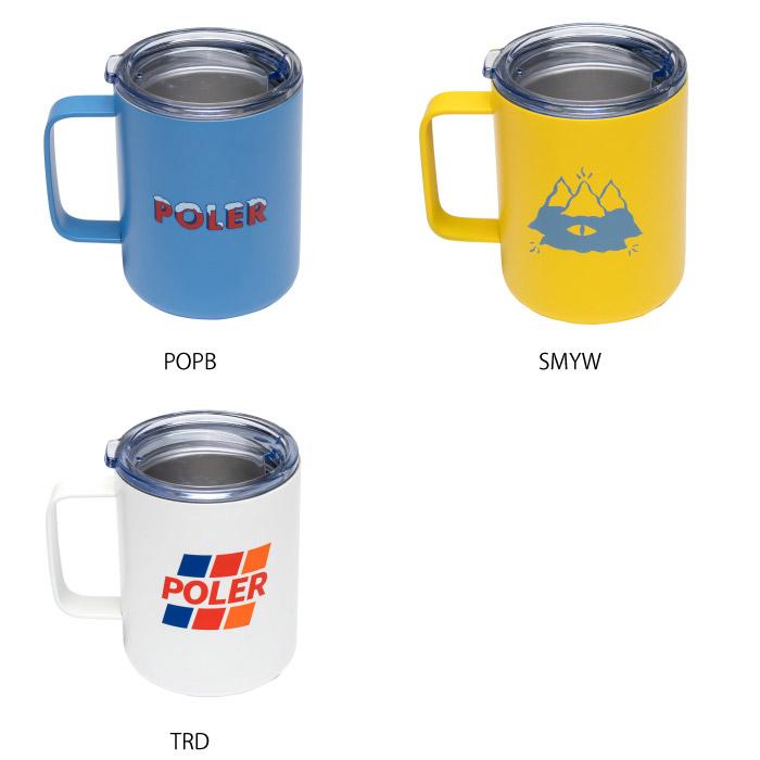 POLER INSULATED MUG POP BLUE