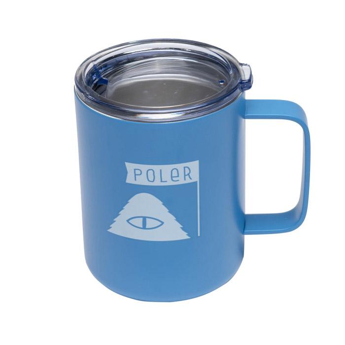 POLER INSULATED MUG POP BLUE