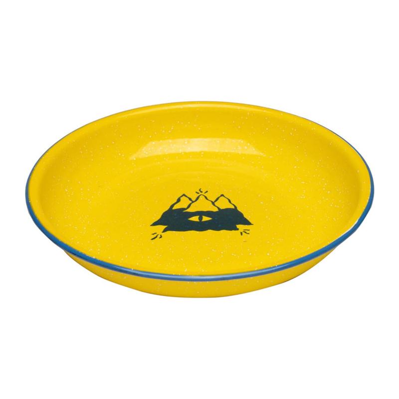 POLER CAMP PLATE SUMMIT YELLOW