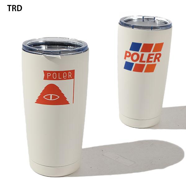 POLER 20oz TUMBLER TRD WHITE