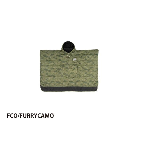 POLER PONCHO FURRY CAMO