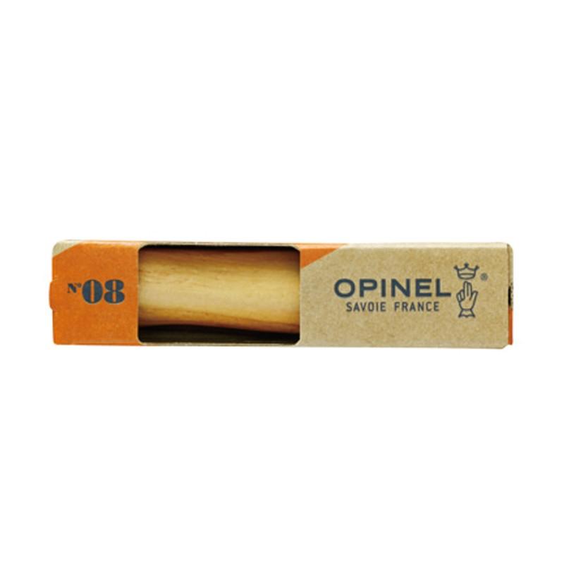 オピネル OPINEL ステンレスチール No.8 オリーブウッド