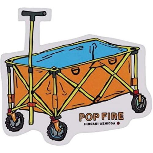 POPFIRE アウトドアステッカー2 PS0015_カーゴ