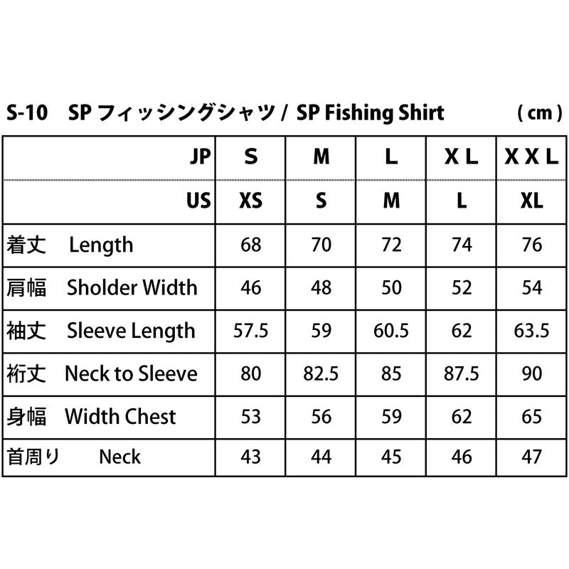 SP フィッシングシャツ