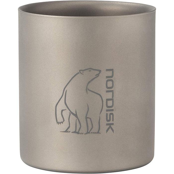 NORDISK ノルディスク Titanium Double Wall Mug 220ml Without Handle(チタンダブルウォールマグ チタンマグ)[119010]