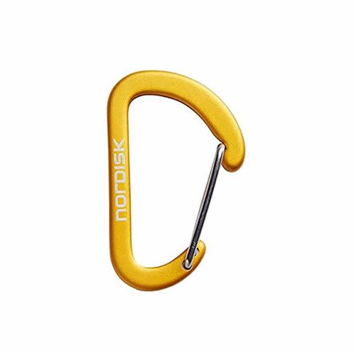 NORDISK ノルディスク Mini Hooks Mustard(12Pcs)(ミニフック マスタード 12点セット ミニカラビナ)[148080]