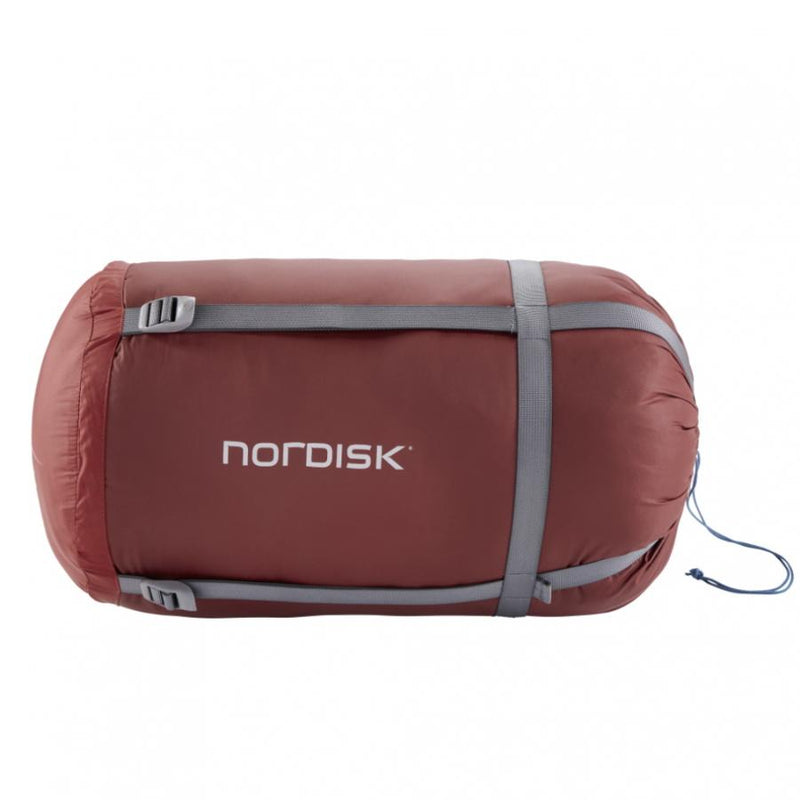 NORDISK ノルディスク Puk -2 Blanket Ｌ Sleeping Bag tomato MajolikaBlue(プク -2° Lサイズ レッド ブランケット型 シュラフ 寝袋)[110347]