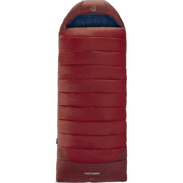 NORDISK ノルディスク Puk -2 Blanket Ｌ Sleeping Bag tomato MajolikaBlue(プク -2° Lサイズ レッド ブランケット型 シュラフ 寝袋)[110347]