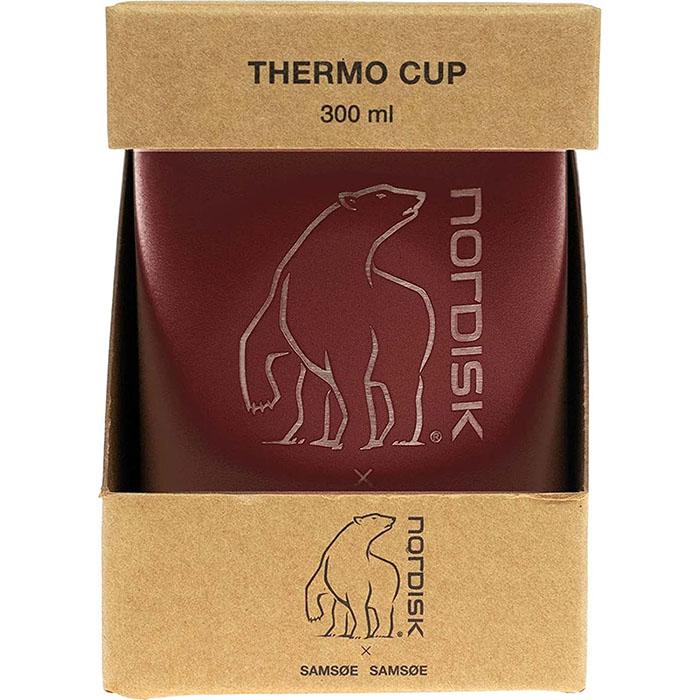 NORDISK ノルディスク サムソサムソコラボ ステンレス(2重構造)マグカップ 300ml チェリーマホガニーSteel Double Wall Mug【119008】